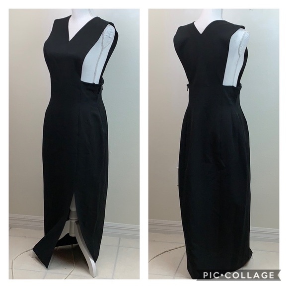 maxi pinafore skirt
